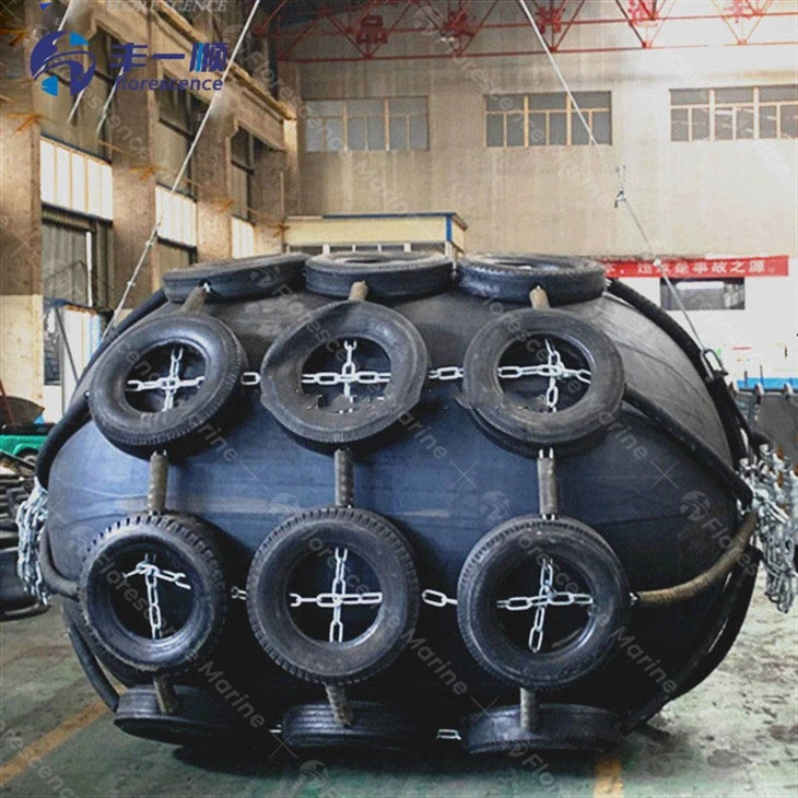 Yokohama type Pneumatic Rubber Fender For Ship To Quay