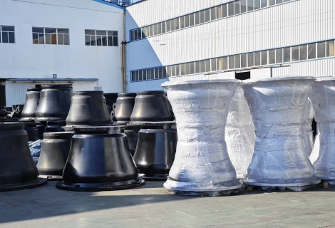 28 Sets Super Cone Fenders 1050H Delivery To Sri Lanka
