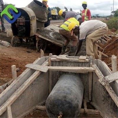 Cylindrical Inflatable Salvage Pontoon Airbags