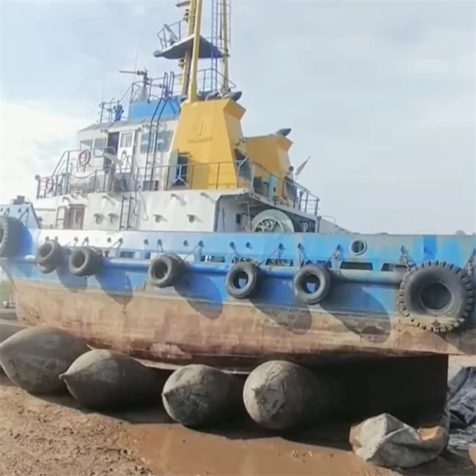 marine airbag used for ship launching